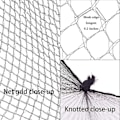 Miniatyrbilde 2 av 5: Hårnett 100 stk, Elastiske Usynlige Mesh Hårnett for Matservering, Balletknute, Søvn, Kvinner og Parykk (100, Svart) - Perfekt