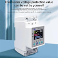 Miniatyrbild 1 av 5: TOMZN 2P 63A 110V 220V TUYA WIFI Strömbrytare Kwh Mätare Timer med Spännings-, Ström- och Läckageskydd - Perfekt