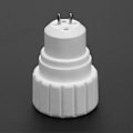 Miniatyrbillede 2 af 5: Sæt med MR16 til GU10 Konverteringslampe Adapter Professionel Pære Adapter til Husholdningslys Pære Lyskontakt Belysningsdele - Perfekt