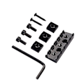 Miniatyrbild 5 av 5: 42 Mm Mässingbeslag Gitarrdel Gitarrbro Nötmålsmetallstränglås Nötmåls Elektrisk Gitarr Låsande Nötmåls Tremolobro Låsande Nötmåls-Perfet