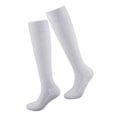 Miniatyrbilde 3 av 5: Fektesokker for menn Beskyttende fektestrømper fiber Lange fortykkede over kneet Fektesokker for barn Ungdom Voksen Fotball Kvinner-Perfekt White M