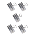 Miniatyrbilde 3 av 6: 1/2/3/5 Langtidsvirkende komfyr Skorstein Tilbehør for matlaging og - Perfet 6*12cm adjustable smoke pipe 5PCS