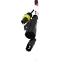 Pikkukuva 5 / 5: H4 55W 6000K HID Xenon -ajovalopolttimot 12V AC EU (2 kpl) - Täydellinen