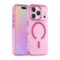 iPhone 17 Pro skyddsfodral MagSafe hybrid matt rosa