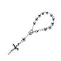 Miniatyrbild 1 av 5: Minirosary Dopgåva 11-Pärlor Pärl Fingerrosary Bröllop Festfavorit-Perfekt 15
