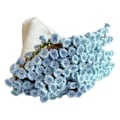 Miniatyrbild 4 av 5: Bouquet Filt Virkningskit Virkningsstartkit Dekoration Multifunktionell Mode DIY Hantverk Stickkit för Entusiaster Perfekt som Gåva Blue
