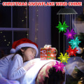Miniatyrbilde 3 av 6: Snowflake Wind Chime anheng - Perfet