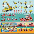 Miniatyrbillede 4 af 4: Adventskalender Arbejdsmaskiner - Julekalender 2024 - Perfekt multicolor