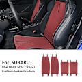Miniatyrbild 1 av 5: Säte Kuddeöverdrag för Subaru Brz Gr86 2021 2022 Sommar Fyra Säsonger Bil Andningsbar Halksäker Is Silke Skyddspad Tillbehör-Perfekt One Set3