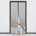 Miniatyrbilde 1 av 6: Myggnett Magnetisk dør 100x230cm, Sort