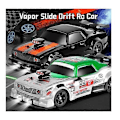 Miniatyrbilde 2 av 5: Slidey Boys Vapor Slide Drift RC-bil, 2.4G Høyhastighets Driftbil, med Halespray - Perfekt gtr