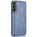 Miniatyrbild 2 av 5: För Samsung Galaxy S22+ 5G Sytt Telefonfodral Beläggning Hårt Mjukt Halkfritt Grepp Skyddande Skal - Perfekt Blue Style C Samsung Galaxy S22+ 5G