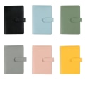Miniatyrbillede 7 af 8: Binder Notesbog, Zip Pocket Binder Notesbog, A6 Budget Binder med 12 Binder Lommer og 21 Label Stickers (grøn) - Perfet