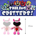 Miniatyrbillede 3 af 5: Poppy Playtime Huggy Wuggy Catnap Plys Smilende Critters Legetøj Dukke Børnegaver-Perfekt Picky Piggy 25cm