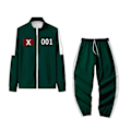 Miniatyrbilde 1 av 5: Squid Game Kostyme, Squid Game Sportswear, Koreansk Folkespill Kostyme Sett for Fans, Cosplay og Temaarrangementer, 456 Voksen Squid Game Kostyme - Perfekt A XXL