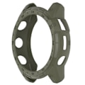 Miniatyrbillede 5 af 5: TPU Etui Kompatibelt med Garmin Fenix 7X 6X 5X Tactix 7 6X Pro Fenix 7 6 5 Enduro 2 Blød Silikone Transparent-Perfekt orange