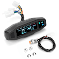 Miniatyrbillede 2 af 8: Motorcykel Modificeret Mini High Definition LCD Speedometer - Perfet