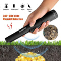 Miniatyrbilde 3 av 6: Håndholdt metalldetektor 360 sidedeteksjon med LED Precision Scanner