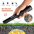 Miniatyrbillede 3 af 6: Håndholdt metaldetektor 360 sidedetektion med LED Precision Scanner