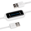 Miniatyrbilde 1 av 4: USB-kabel for dataoverføring PC til PC for Windows - USB 2.0 datakabel for PC - Perfekt