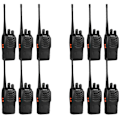 Miniatyrbillede 1 af 5: 12-pak genopladelige walkie-talkier til teamkommunikation lang rækkevidde - Perfekt