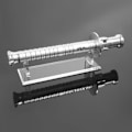 Miniatyrbild 9 av 10: Desktop Lightsaber Stand Akryl Display Rack Lightsaber Display Hållare Swords Collection Stand för bordsdekorationer - Perfet Clear