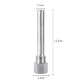 Miniatyrbillede 5 af 5: Rustfrit stål termobrønd 1/2 NPT gevind kompatibel med temperatursensorer - Perfet