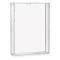 Skuggboxram Akrylfotoram DIY Skrivbordsdisplaybox Helt Transparent Förvaringsbox-Perfet