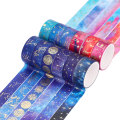 Pikkukuva 2 / 6: 12 rullaa set, tähtitaivas koristeellinen Washi teippi 15mm x 2m - Perfet