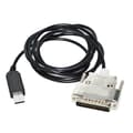 USB till D-SUB 25P DB25 Adapter Hane RS232 Seriell Kommunikationskabel (5m)-Perfet