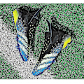 Miniatyrbilde 5 av 5: Falcon Fotballstøvler Lange Spiker Voksne Studenter Ødelagte Spiker Spill Trening Trenere-Perfet 118 blue and green 44
