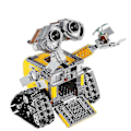 Miniatyrbild 2 av 5: 687 The Idea Robot Byggstenar Högteknologisk Karaktärsmodell DIY Fg-Perfet