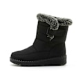 Miniatyrbillede 1 af 5: Klassiske Sne Støvler til Kvinder Super Varme med Pelsforing Vandtætte Vinterstøvler Udendørs Anti-Slip Damesko - Perfekt Black 39