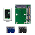 Miniatyrbillede 4 af 10: Højhastigheds MSATA til 22PIN SATA-adapterkort Forbinder effektivt stabil og højhastighedsoverførsel uden deceleration - Perfet Green