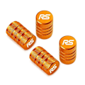 Pikkukuva 1 / 5: Sopii Ford Focus Mk2 Mk3 Mk4 Mondeo Fiesta Rs Auton Rengasventtiilin Kanteen Rengasvarren Suojaan Pölynkestävä Vedenpitävä Auto-Osat - Perfet Orange 2