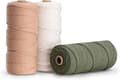 Färger Makramégarn, Makramérep 3mm X 100m Naturlig Makramé Co-WELLNGS