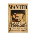 Pikkukuva 3 / 9: 5 kpl juliste One Piece Wanted -juliste Luffy Paper Vintage Poste - Perfet A9