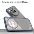 Pikkukuva 5 / 5: Yhteensopiva Nothing Phone (3a) Pro -kotelon kanssa, pudotussuojatut turvatyynyt, himmeä läpikuultava PC TPU -puhelimen takakuori - Pur-Perfet Blue