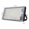 Miniatyrbillede 1 af 6: 100W LED Flomlys, Vandtæt Flomlys Sikkerhedslys, Super Lys Arbejdslys Væglys til Have, Have, Garage, Varme og Kolde Farver - Perfekt