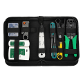 Miniatyrbilde 6 av 6: 12 stk Rj11 Rj45 3-bruks maskinvare nettverkskabel tester krympetang Verktøysett Qinhai - Perfet
