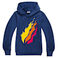 Miniatyrbild 1 av 2: Barn Pojkar Prestonplayz Långärmad Huvtröja Pullover Sweatshirt Toppar-Perfekt Dark Blue 13-14 Years
