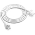 Miniatyrbillede 1 af 5: Udskiftningsstrømadapter forlængerledning kompatibel med iMac 20 tommer 21,5' 24 tommer 27 tommer strømforsyningsledning, hvid-Perfet