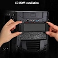 Miniatyrbillede 2 af 5: Fan Controller til PC Chassis Fanhastighedsjustering 5 Køleblæsere CPU Fan Control-Perfet