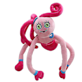 Miniatyrbillede 2 af 4: Poppy Playtime Huggy Wuggy Catnap Plys Smilende Critters Legetøj Dukke Børnegaver-Perfekt Mom Smile 43cm