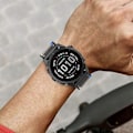 Pikkukuva 5 / 5: Yhteensopiva Garmin Forerunner 965/955/945/935 22mm kellon rannekkeen kanssa, Trail Loop säädettävä nyloninen ranneke - Perfet Style B