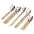 Pikkukuva 1 / 3: Itsekiintopinnat kristallihelmiä DIY-koristeluun - täydellinen gold 3cm
