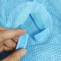 Miniatyrbild 4 av 5: Vikbart hängande Mesh Space Saver Bags Organizer, Fack Hängande gosedjursförvaring för barn, 2-pack (4 våningar-blå och grå)- Perfet