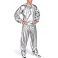 Miniatyrbillede 4 af 5: Duty Sauna Sveddragt Træningsdragt Fitness Anti-riv-Perfekt Black 4XL