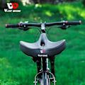 Miniatyrbillede 3 af 5: Langdistance Cykelsadel Bredere Tykkere Ergonomisk Blød Pude Mountain MTB Racercykel Sadel Komfortabel Cykelsæde - Perfekt Brown Set