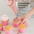 Miniatyrbillede 6 af 6: 100 stk store spritzposer engangs spritz dekorere kage dekoration - Perfet transparent